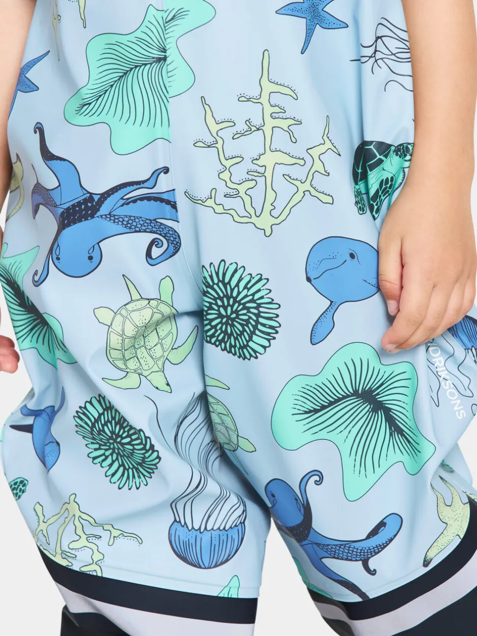 Didriksons Waterman Printed Kids' Set- Vuorittomat Sadeasut