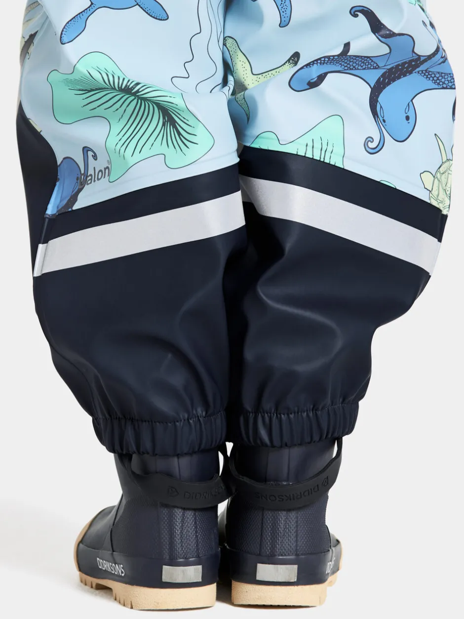 Didriksons Waterman Printed Kids' Set- Vuorittomat Sadeasut