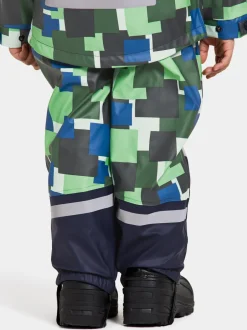 Didriksons Waterman Printed Kids' Set- Vuorittomat Sadeasut