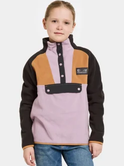 Didriksons Yokto Kids' half button- Fleecepaidat & Välikerrokset|Fleecetakit & Fleecepaidat