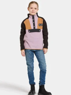 Didriksons Yokto Kids' half button- Fleecepaidat & Välikerrokset|Fleecetakit & Fleecepaidat