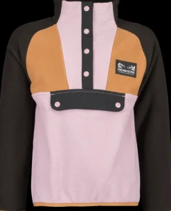 Didriksons Yokto Kids' half button- Fleecepaidat & Välikerrokset|Fleecetakit & Fleecepaidat