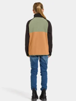 Didriksons Yokto Kids' half button- Fleecepaidat & Välikerrokset|Fleecetakit & Fleecepaidat