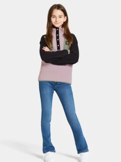 Didriksons Yokto Kids' half button- Fleecepaidat & Välikerrokset|Fleecetakit & Fleecepaidat