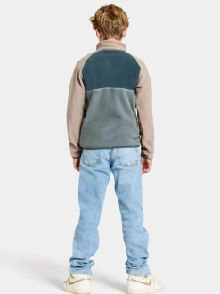 Didriksons Yokto Kids' half button- Fleecepaidat & Välikerrokset|Fleecetakit & Fleecepaidat