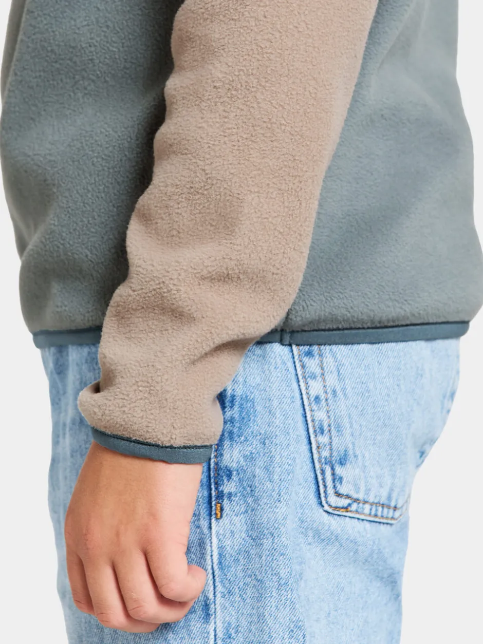 Didriksons Yokto Kids' half button- Fleecepaidat & Välikerrokset|Fleecetakit & Fleecepaidat