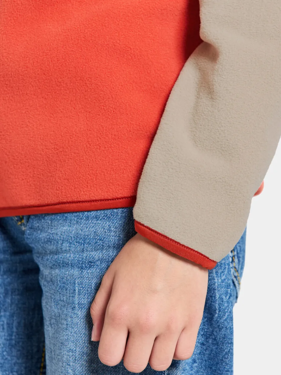 Didriksons Yokto Kids' half button- Fleecepaidat & Välikerrokset|Fleecetakit & Fleecepaidat